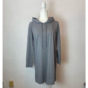 Eileen fisher Traceable Organic Cotton Jersey Hooded Dress with NWT